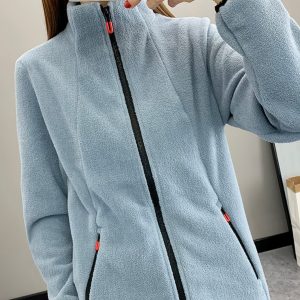 Veste polaire pour femme zippée