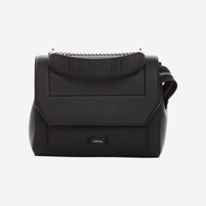 Sac rabat avec poignée Ninon M de Lancel Noir