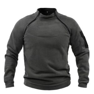 Pull polaire de chasse pour homme