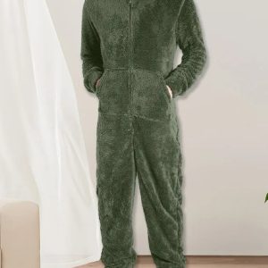 Pyjama grenouillère polaire pour homme