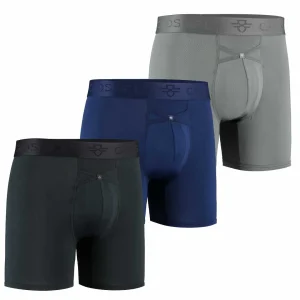 3-pack IKON Men's 6" Boxers (Multi)