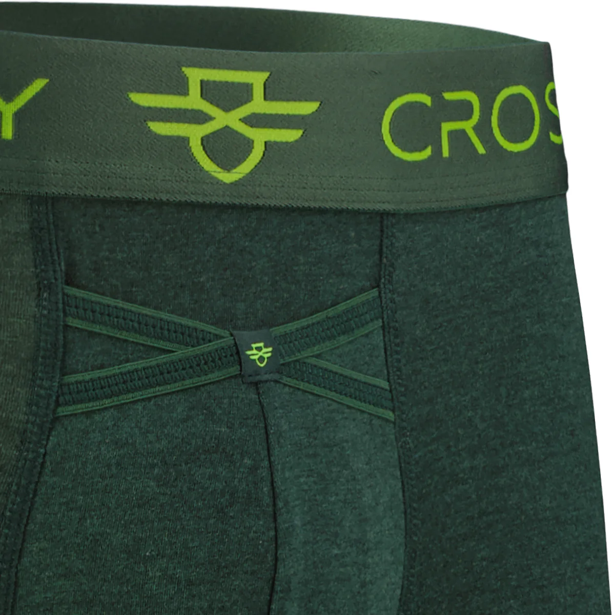 3-pack IKON Men's 6" Boxers (Green Marle) – Image 4
