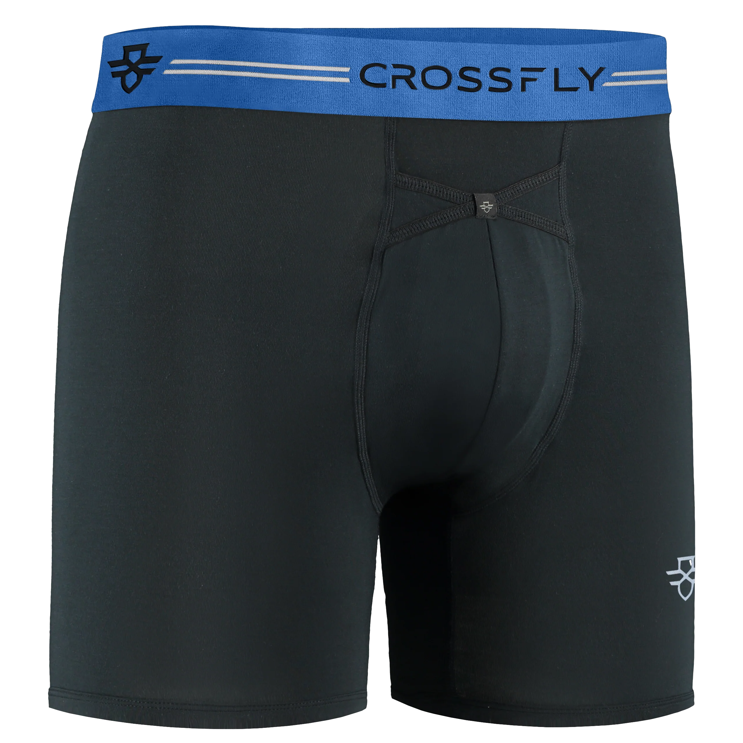 3-Pack: IKON Trio Men's 6" Boxers - Black / RGB Stripe – Image 6