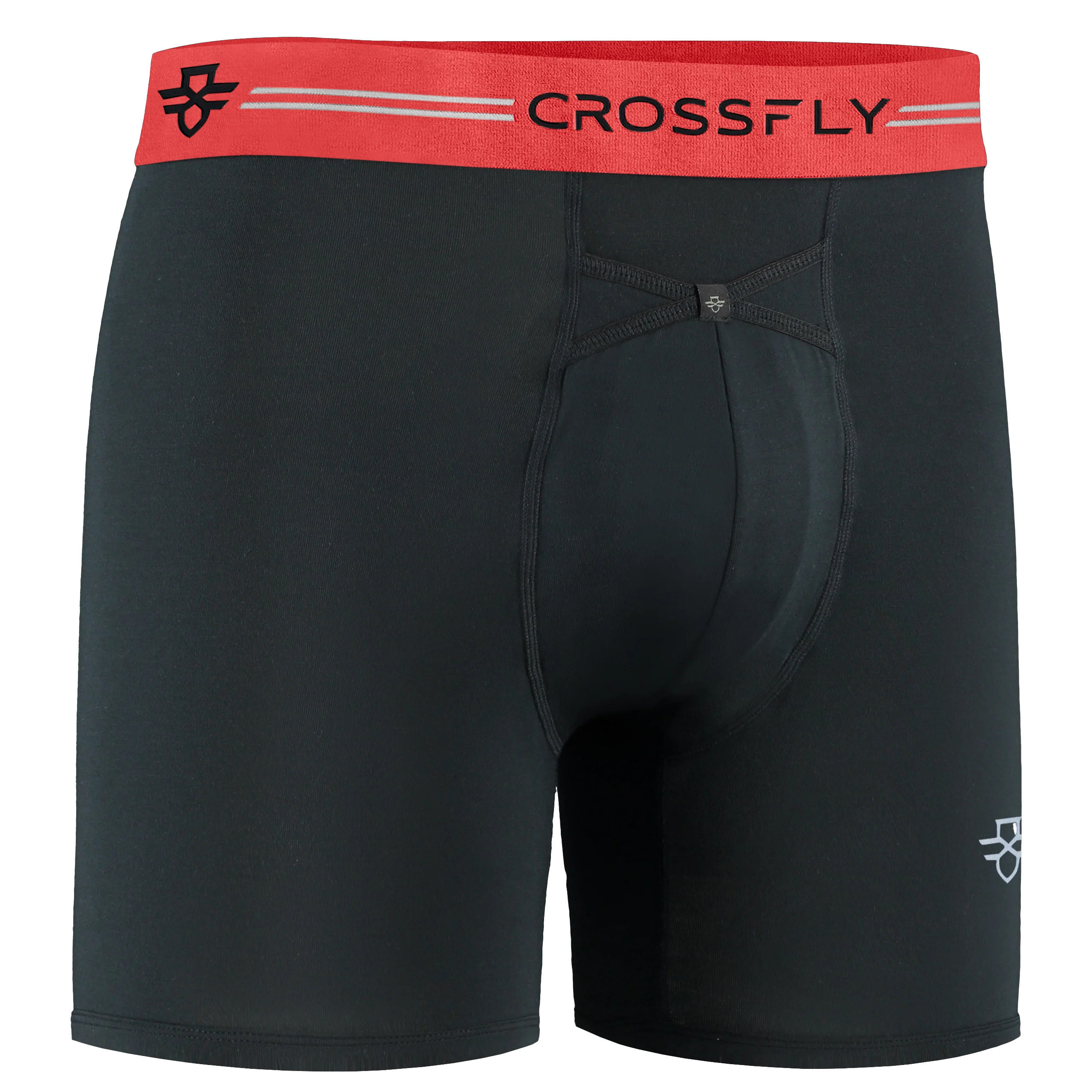 3-Pack: IKON Trio Men's 6" Boxers - Black / RGB Stripe – Image 8