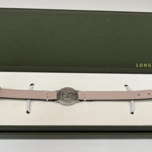 Bracelet Le Pliage femme cuir Longchamp nude