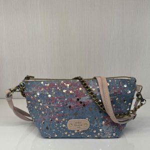 Sac bandoulière pochette Zil JN Mila Louise rosée