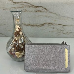 Porte-carte Mimi X cuir Mila Louise silver