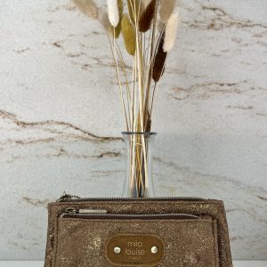 Pochette/porte monnaie PALOMA DN1 Mila Louise ocre