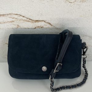 Sac pochette porté travers Odile V vertigo cuir Mila Louise