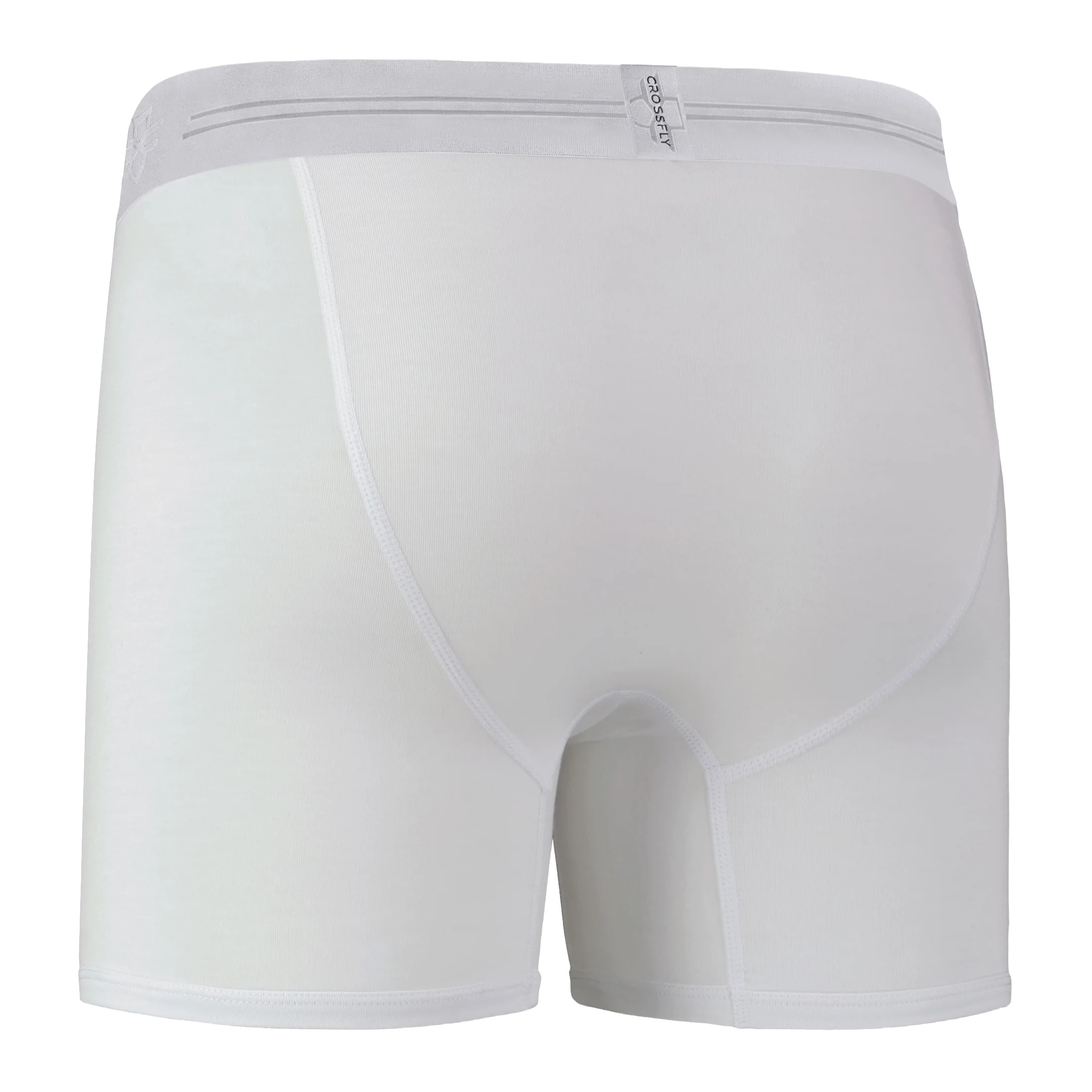 3-pack: IKON Trio Men's 6" Boxers - White Mono – Image 9