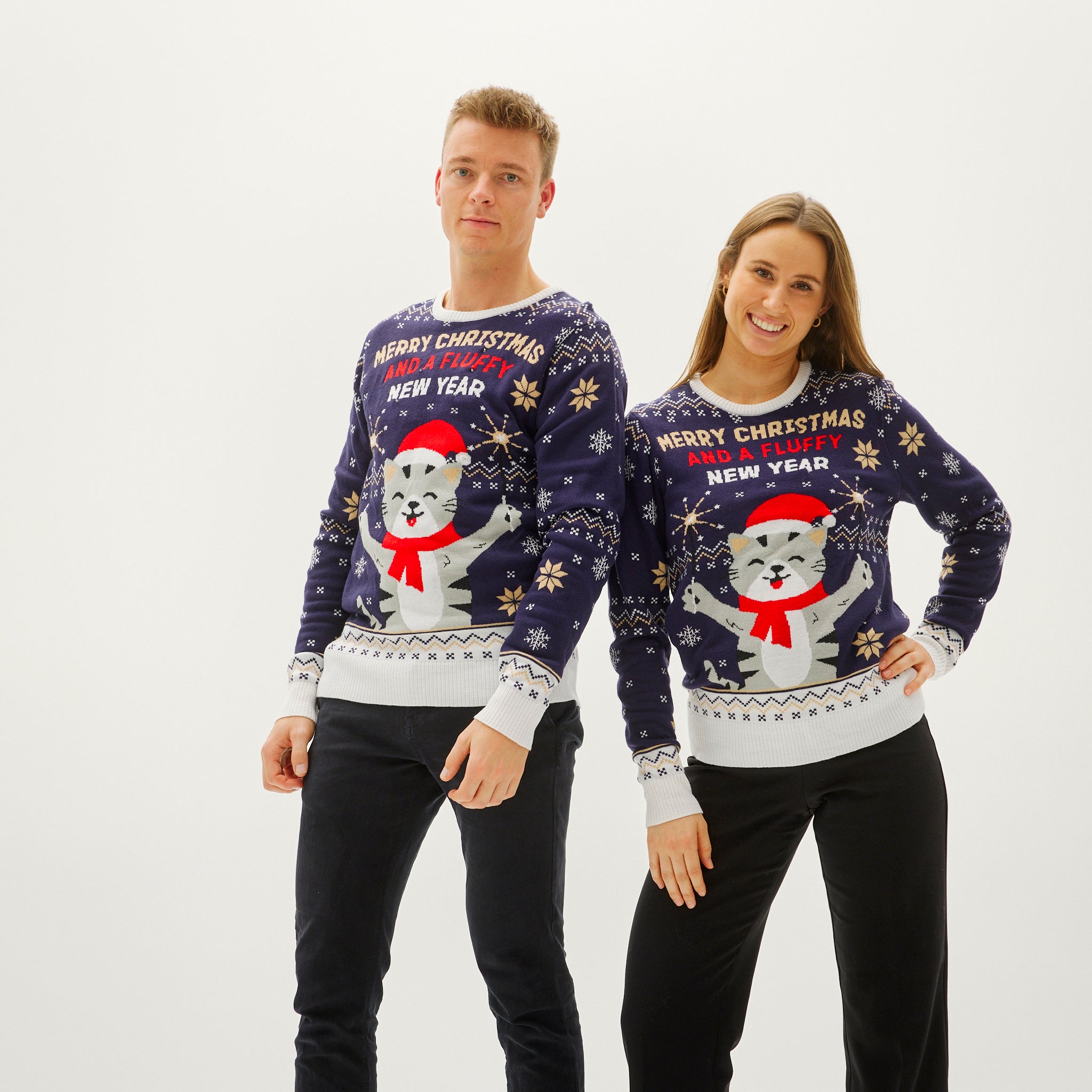 Joyeux Noël et une nouvelle année duveteux – Homme – Image 5