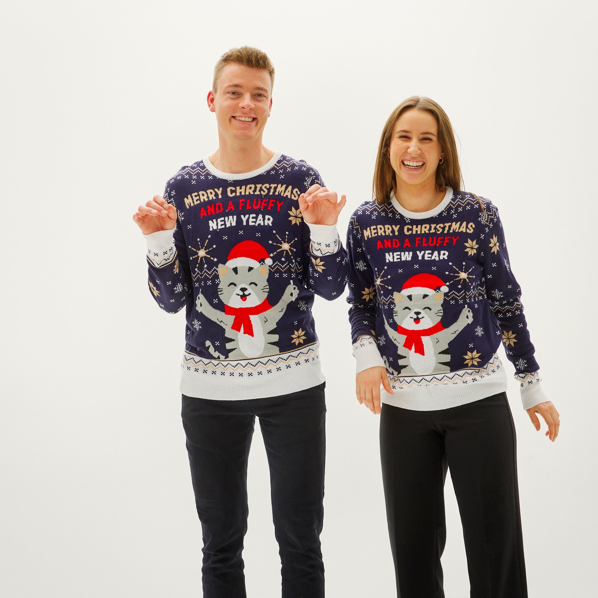 Joyeux Noël et une nouvelle année duveteux – Homme – Image 6