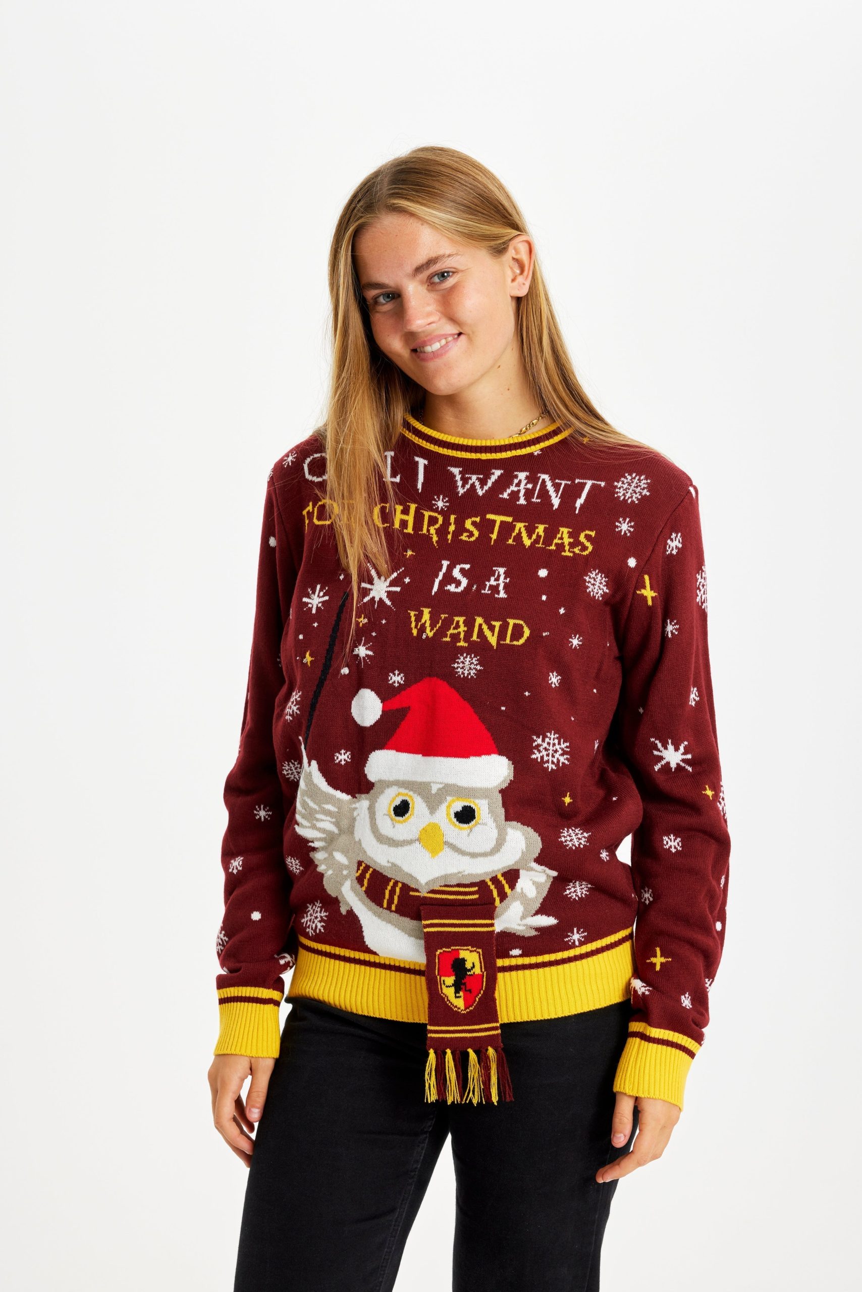 Hibou que je veux pour Noël est une baguette – Femme – Image 3