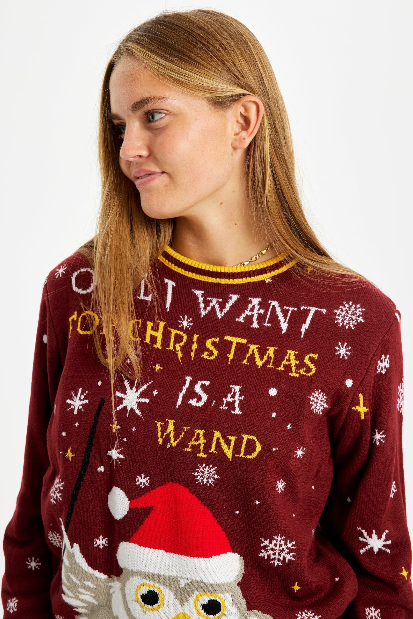 Hibou que je veux pour Noël est une baguette – Femme – Image 4