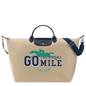 Sac de voyage L Le Pliage Collection Longchamp – Beige