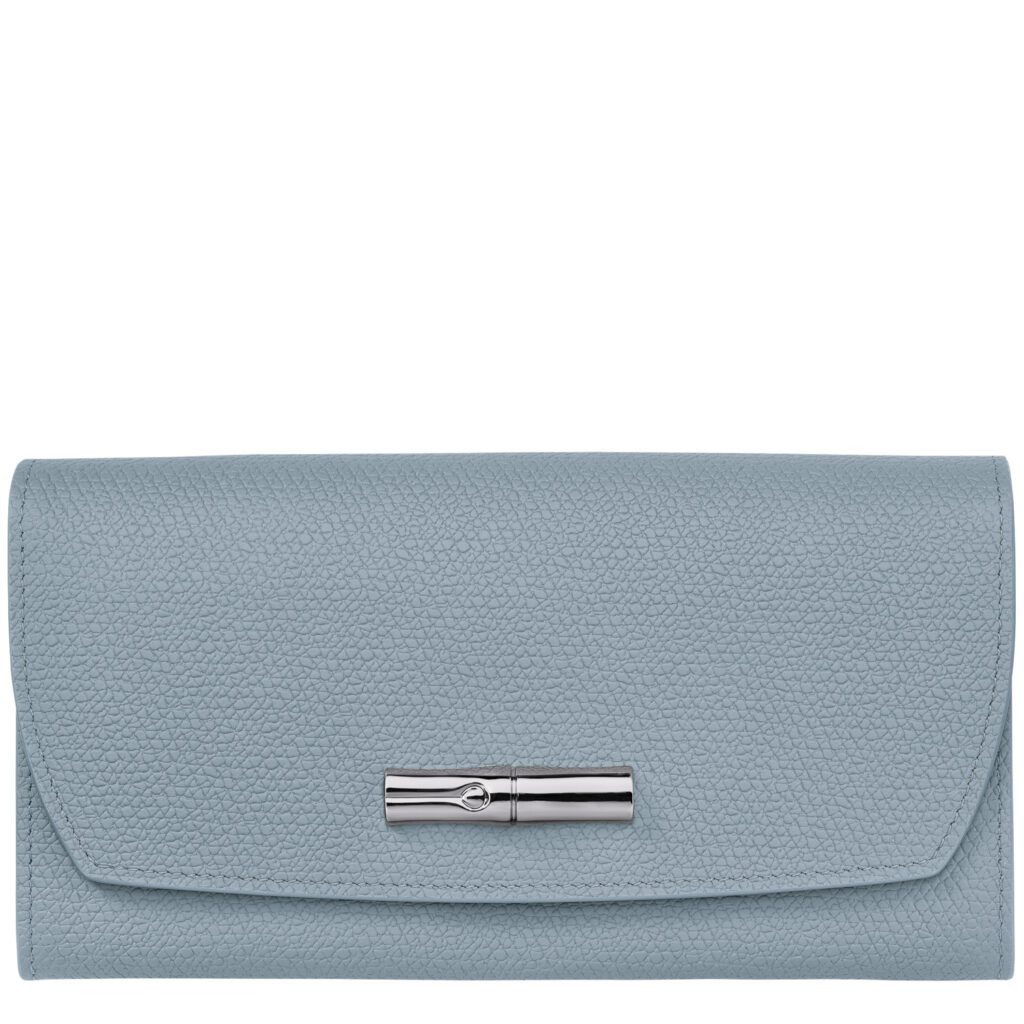 Portefeuille Long À Rabat Roseau Longchamp – nuage – Image 2