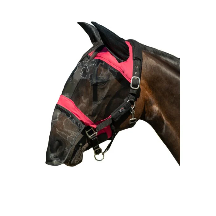 Masque anti-mouches HKM -Premium- protection du naseau – Image 2