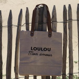 Le sac cabas CABANAS LOULOU MON AMOUR