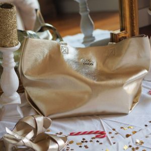 Sac cabas femme Daily Gold l&rsquo;Atelier Coco Mademoiselle Fani