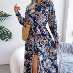 Longue Robe Fleurie Femme