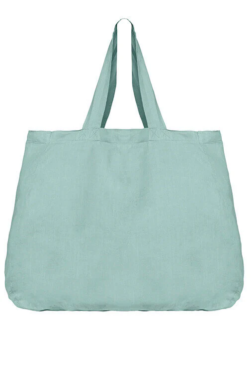 Sac Shopping Écoresponsable en Lin – Image 4