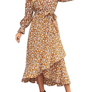 Robe Portefeuille Longue