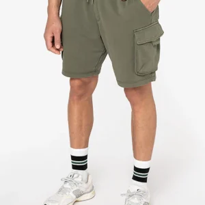 Short Cargo Écoresponsable Délavé French Terry Homme - Confort et Style Durable