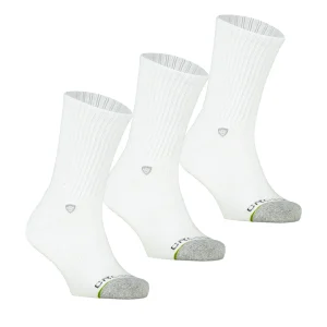 3-pack Original Men's 12" Crew Socks (White)