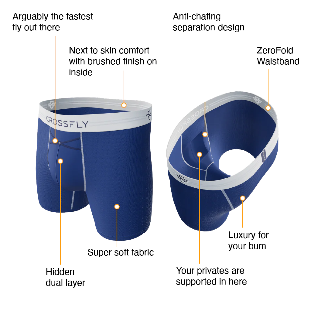 3-pack IKON X Men's 3" Trunks (Silver/Charcoal) – Image 3