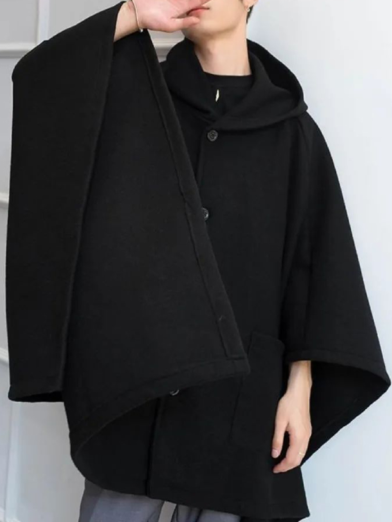 Poncho polaire homme ultra-chaud – Image 3