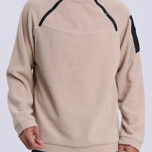 Pull de camionneur en polaire pour homme