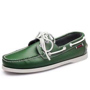 Chaussure Bateau Verte