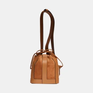 Sac seau S Elles Lancel – camel