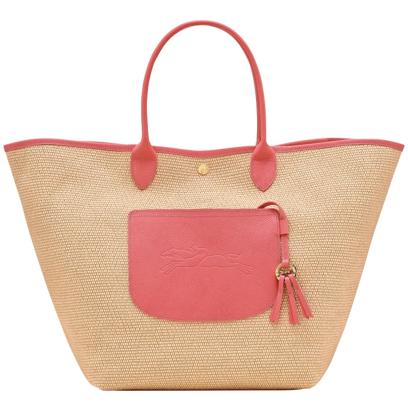 Grand sac cabas Le Panier Pliage L – Longchamp – blush – Image 5