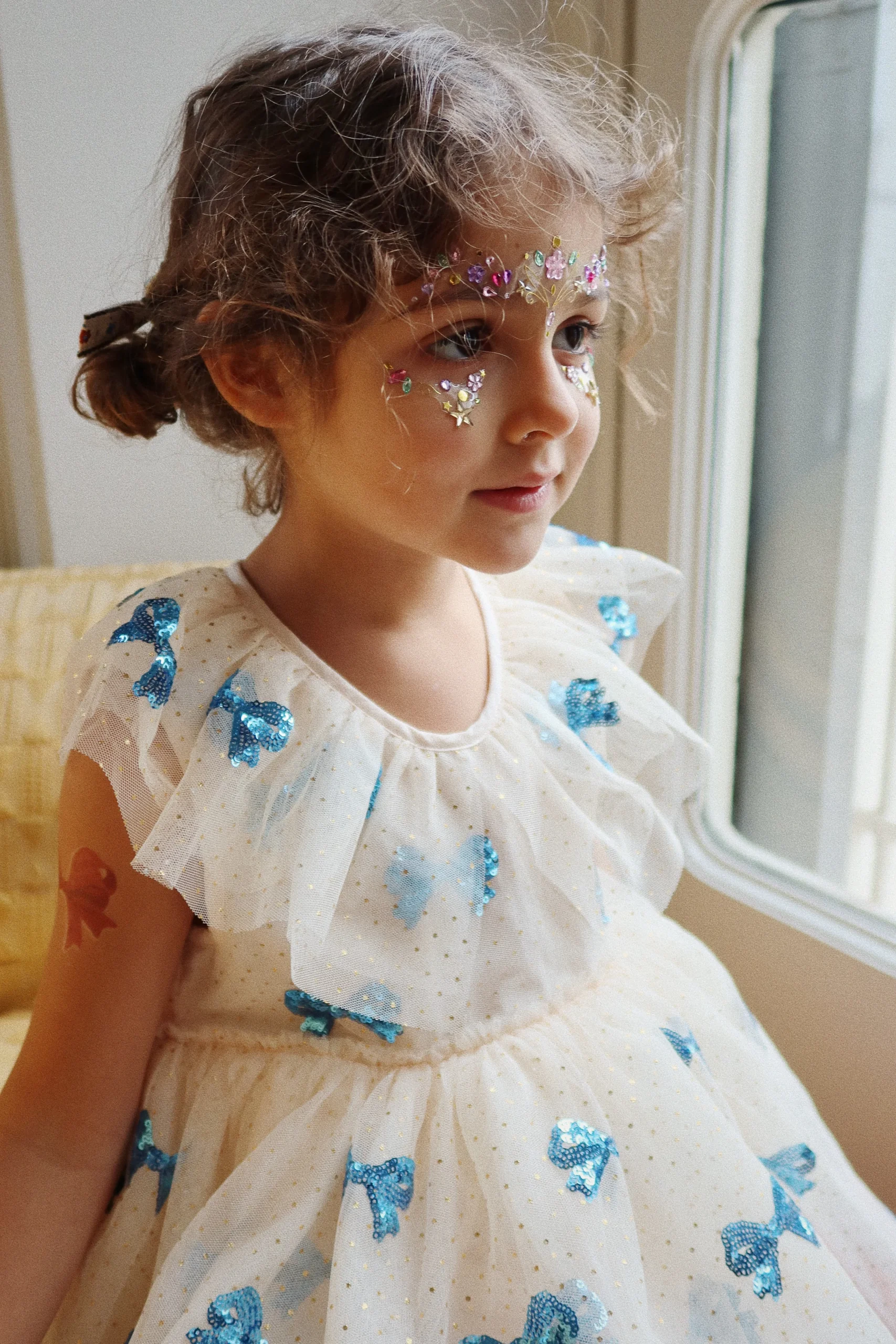 Bijoux autocollants visage / Princesse – Image 3