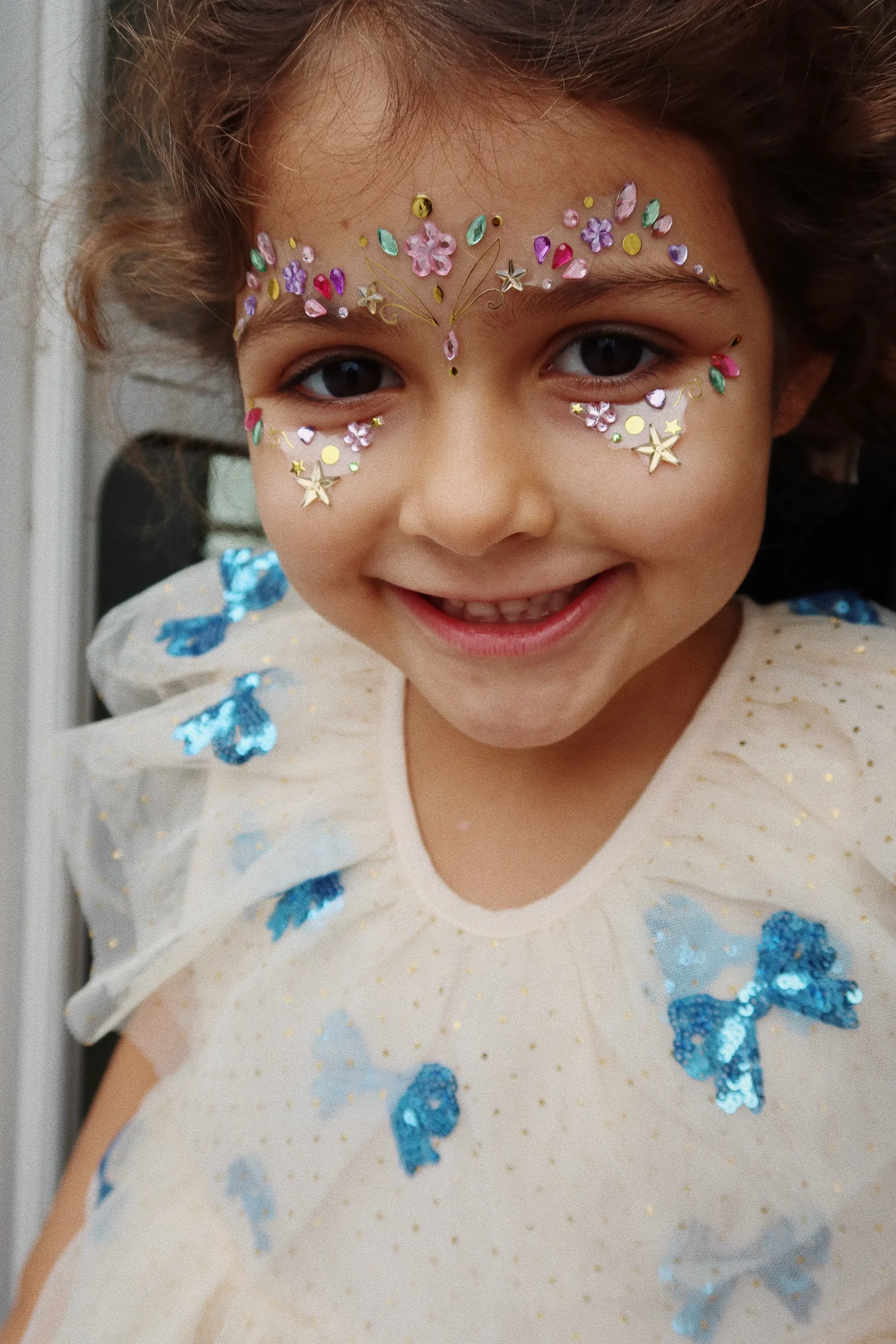 Bijoux autocollants visage / Princesse – Image 2