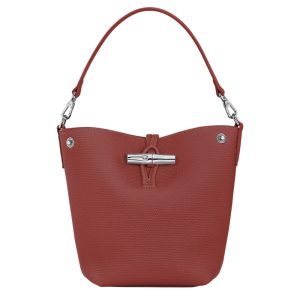 Petit sac à main femme Longchamp Roseau XS châtaigne