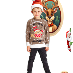 Noël est Nuttin sans pull – Enfants.