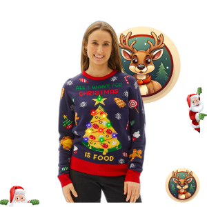 Tout ce que je veux pour Noël, c’est la nourriture – Femme