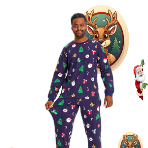 Joli pyjama de Noël – Homme.