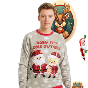 Bébé il fait froid dehors – Homme