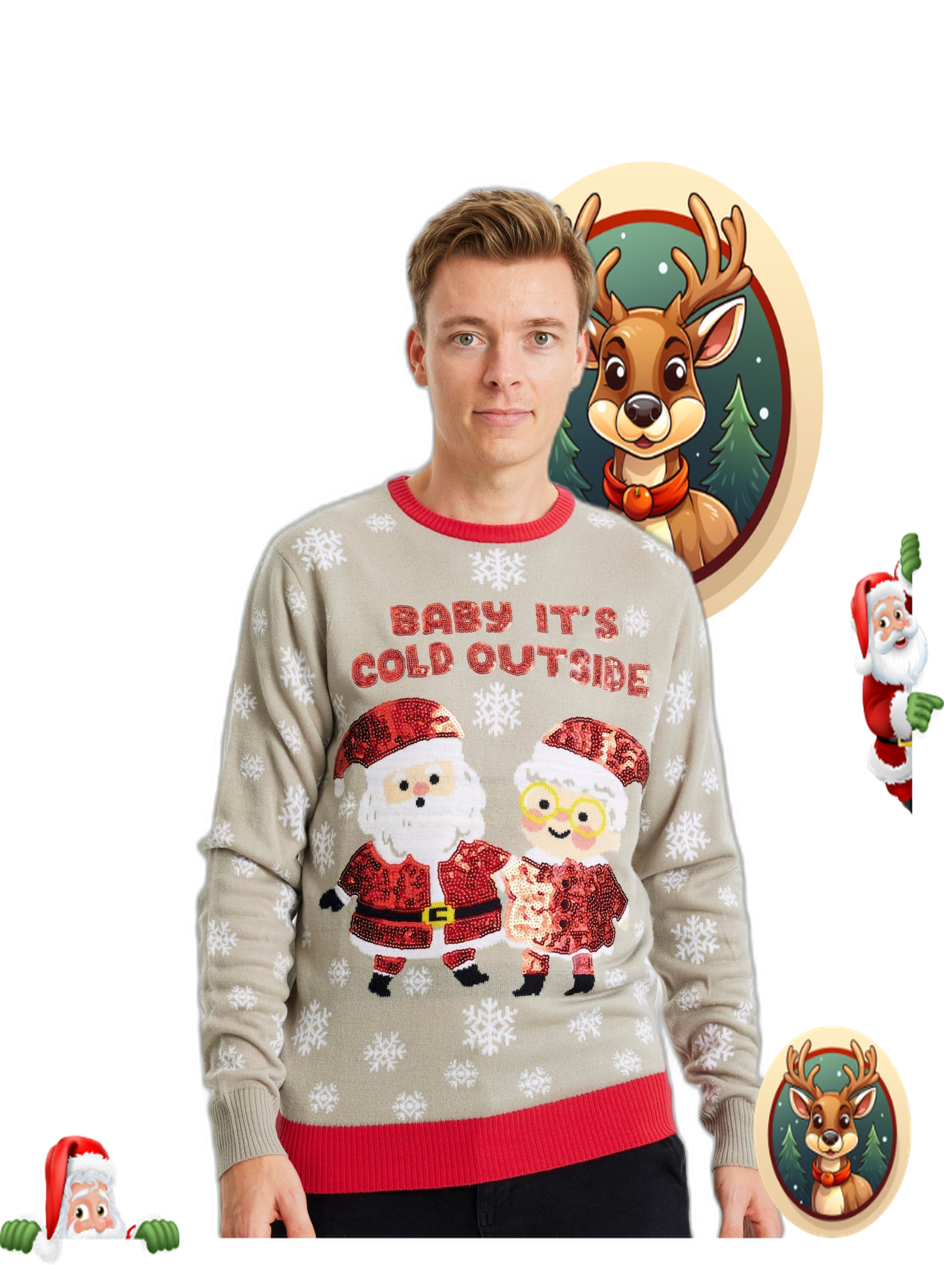 Bébé il fait froid dehors – Homme