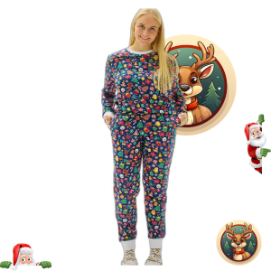 Pyjama De Noel Crazy Femme