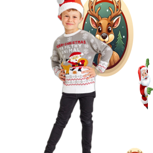 Pull De Noël “Ya Filthy Animal” – Enfants