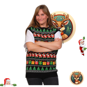 Gilet De Noël – Femme