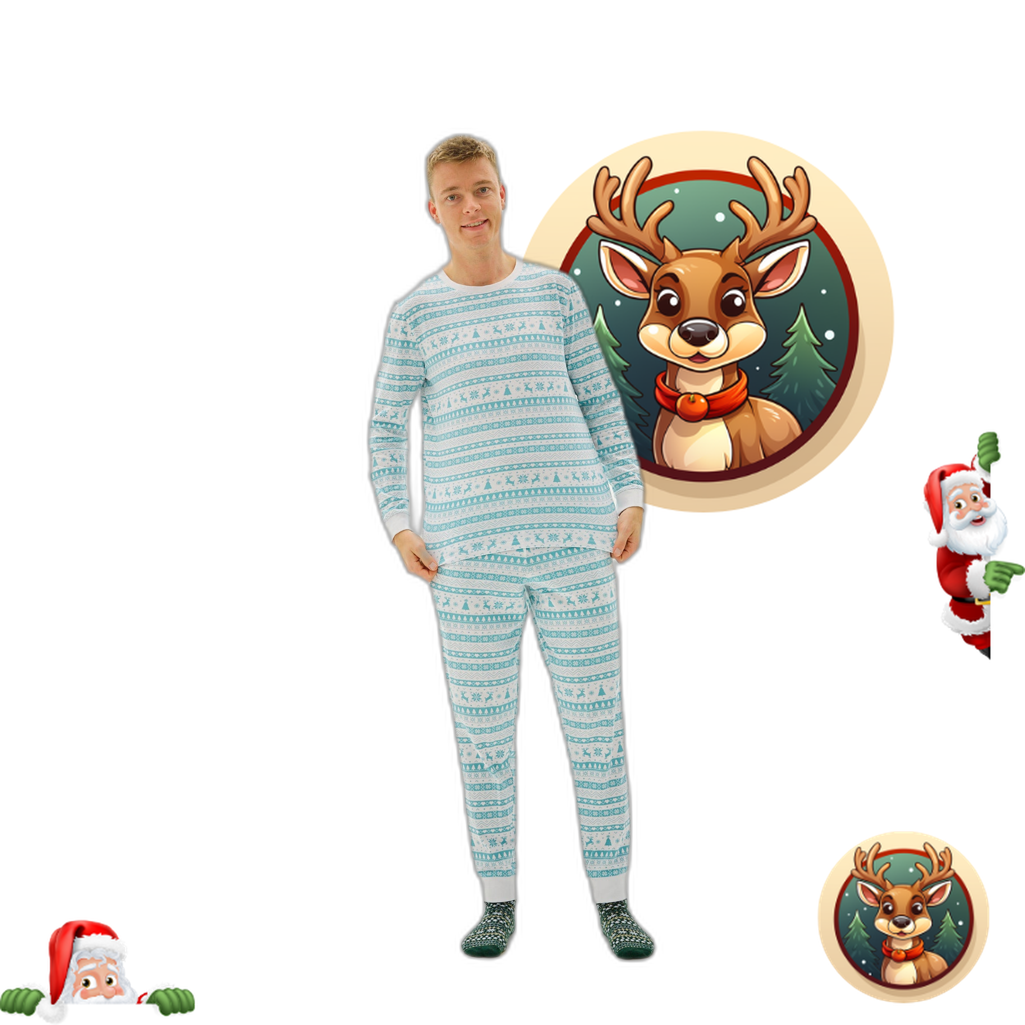 Pajama “Christmassy Christmas” – Homme.