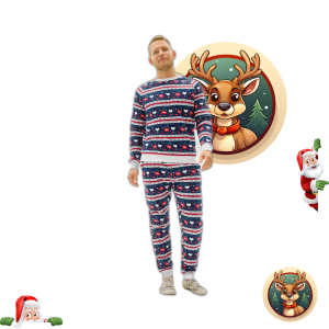 Ensemble Saint Valentin Bleu Marine – Homme.