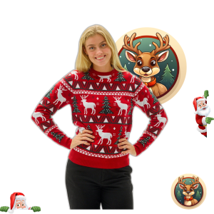 Le Pull De Noël Pour Le Déjeuner De Noël – Femme