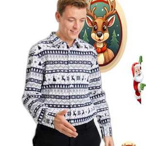 Chemise De Noël – Modèle D’hiver.