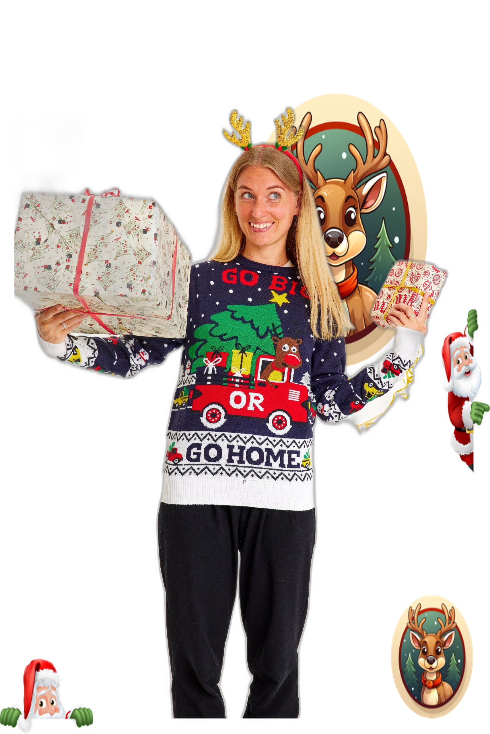 Aller grand ou rentrer à la maison – Femme